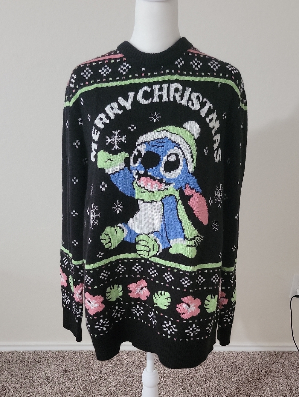 Disney Lilo & Stitch Christmas Sweater